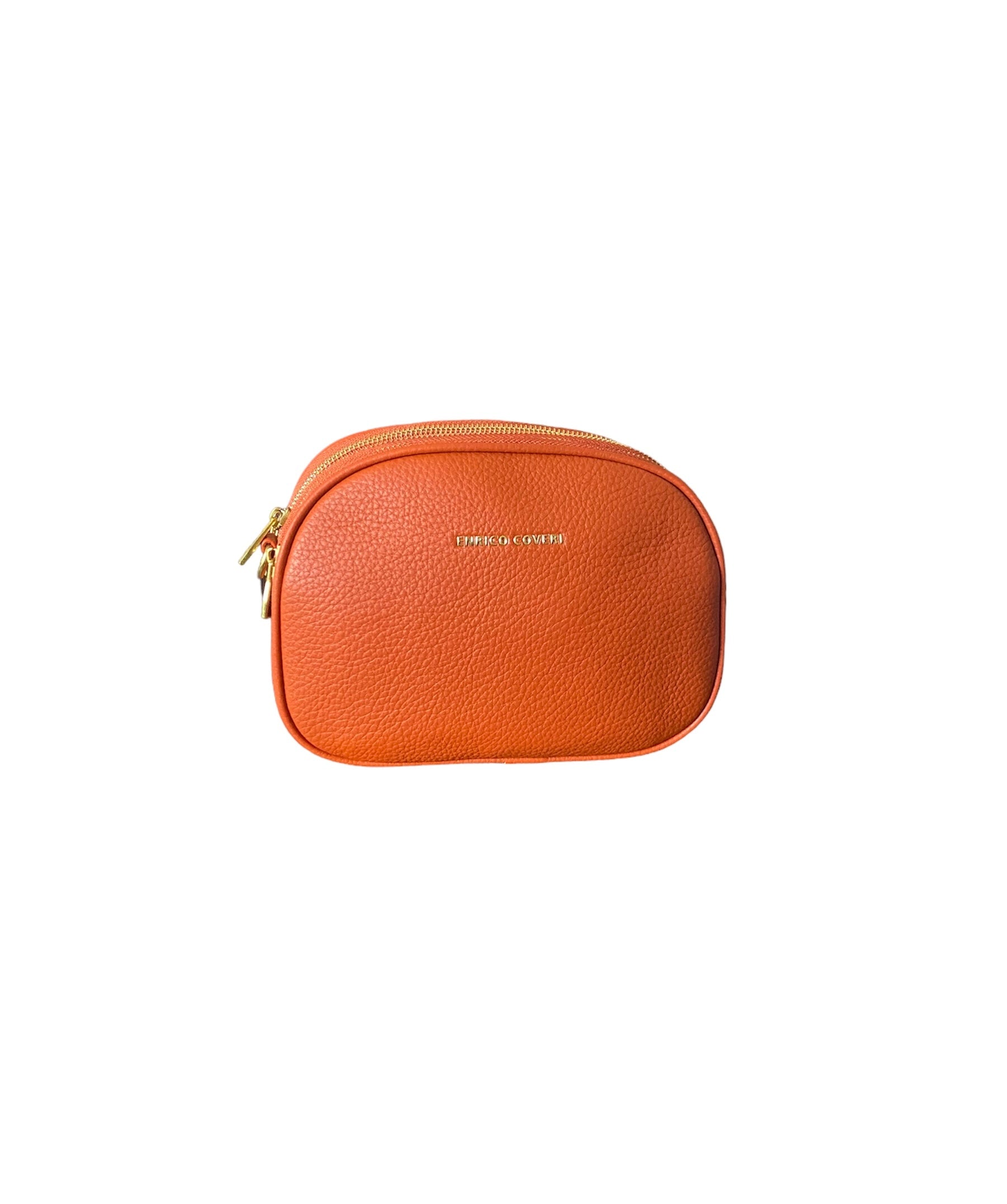 Borsetta marroncino a tracolla senza manici